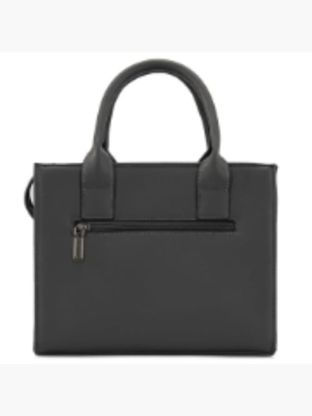 Faux Leather Quilted Tote Bag with Adjustable Strap, Satchel Handbag